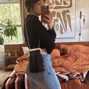 Vintage Whiting & Davis chainmail purse